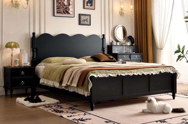 Retro style bed