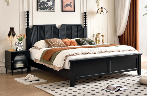 Retro style bed