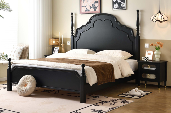 Retro style bed