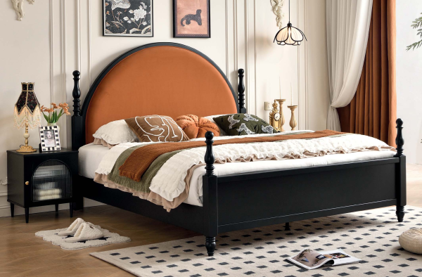 Retro style bed