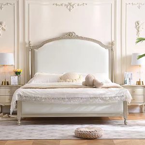 Imported solid wood bed from China