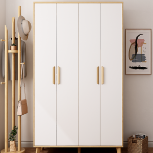Four-door Wardrobe (Y14/Y16) - 1.4m/1.6m Extra-Large Nordic Closet